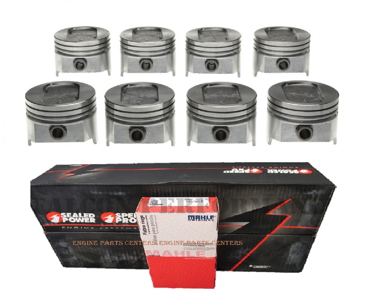 Federal Mogul TRW 463P Pistons & Rings Kit compatible with 351W Ford 4.
