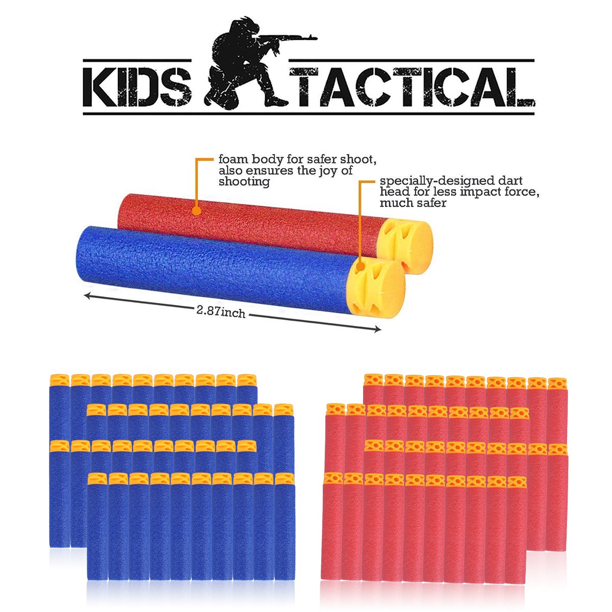 Kids Tactical Vest, 90 Pieces 2 Team Sets Adjustable Tactical Vest for Nerf Guns N-Strike Elite Series with Refill Bullets, Tactical Vests, Reload Clips, Face Masks, Wrist Bands& Glasses for Grouping