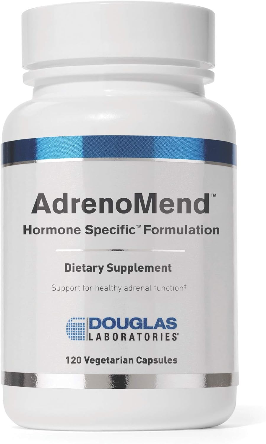 Douglas Laboratories - AdrenoMend - Ten Herbal Adaptogens to Support Adrenal Gland Function During Stress - 120 Capsules: Health & Personal Care