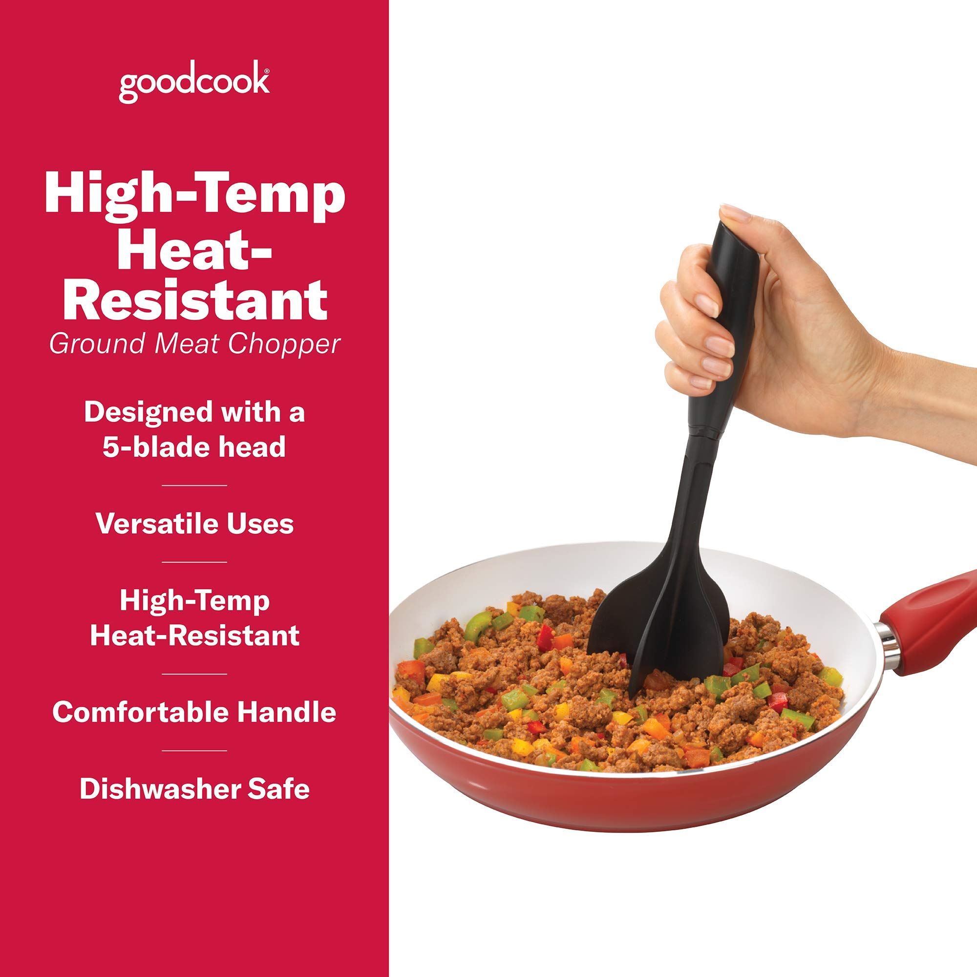 Good Cook Touch High-Temp Hamburger Meat Chopper by Good Cook