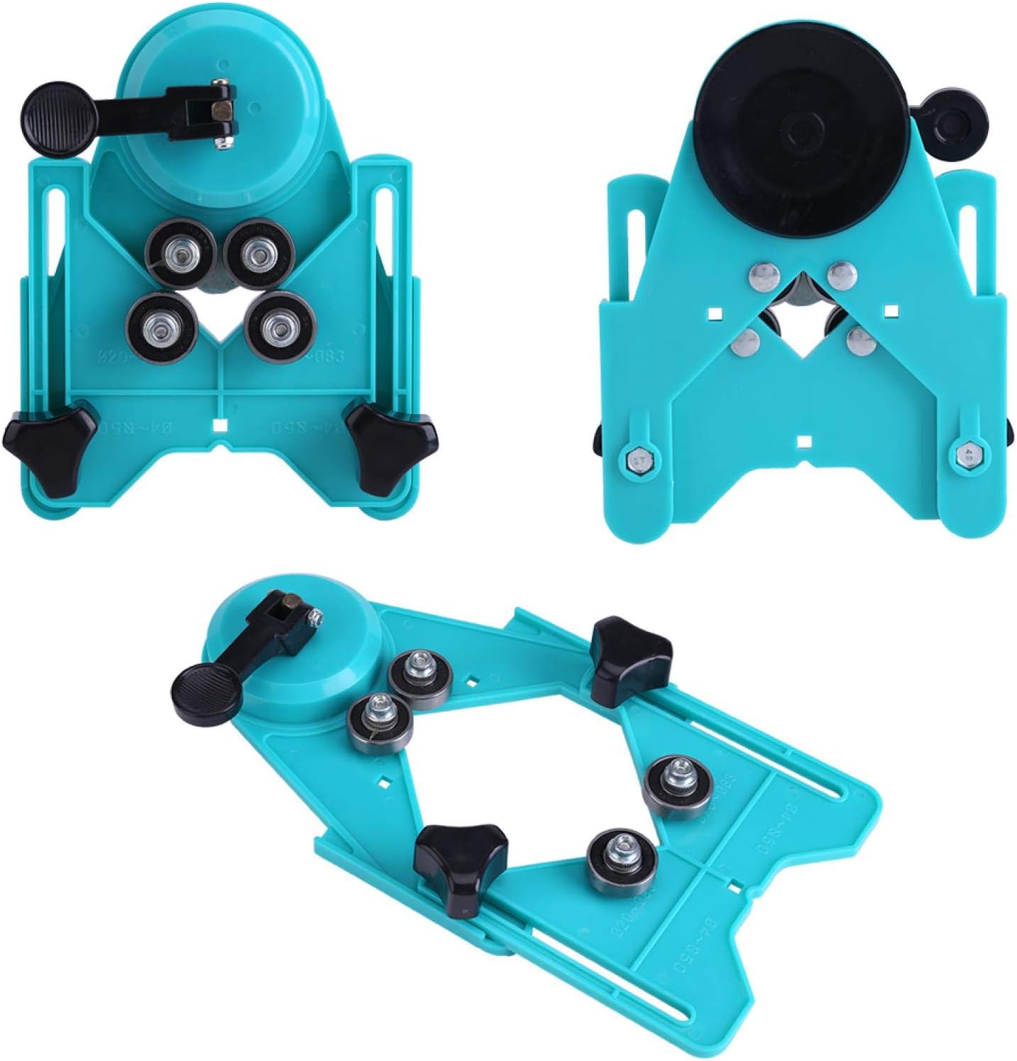 4mm-80mm Adjustable Drill Bit Ceramic Glass Marble Hole Saw Guide Sucker Base Locator Jig Drilling Kit Guide Set Durable Self-Centering Precise - Image 5