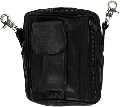 leather biker bag