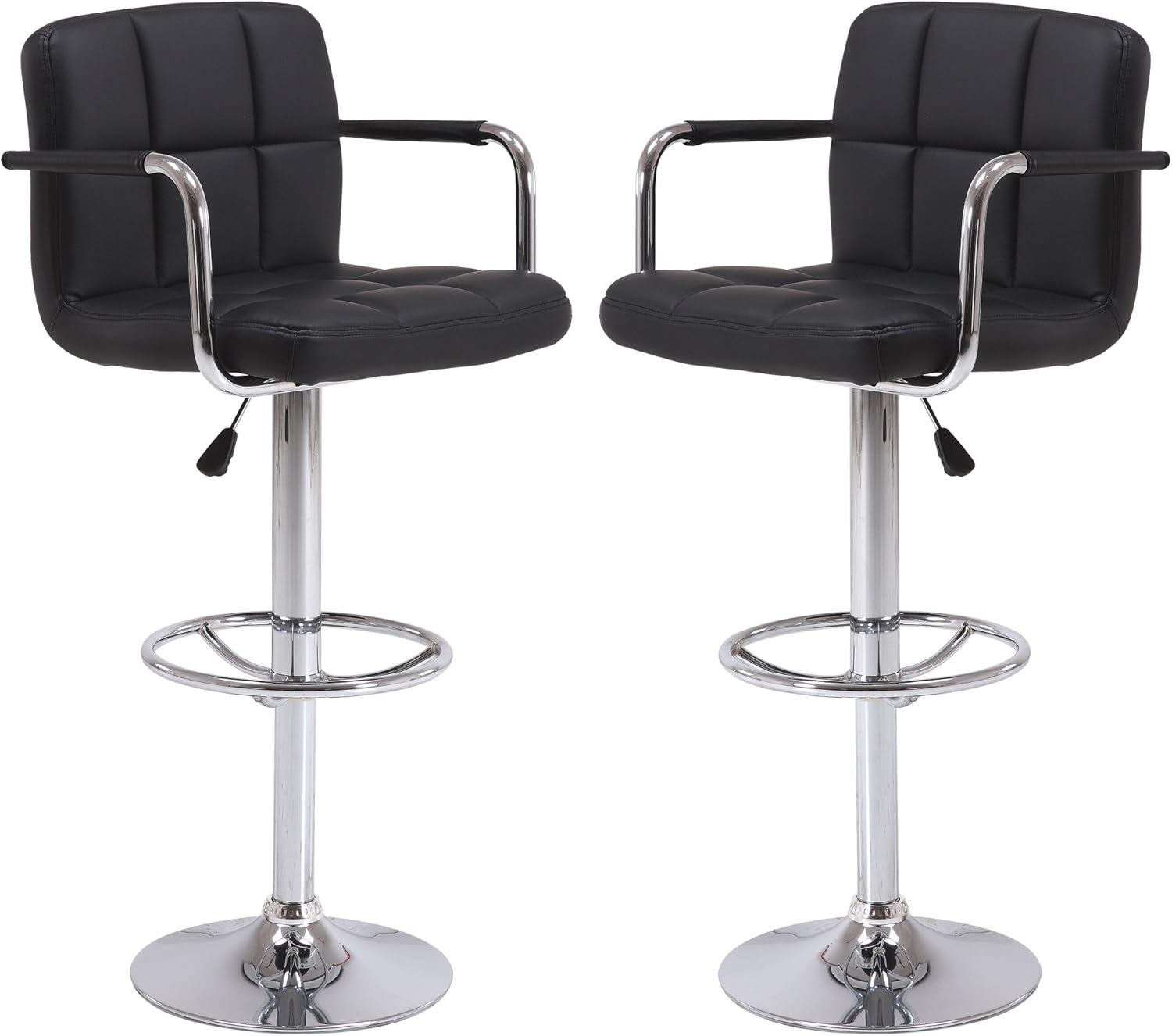 Best Black Metal Chrome Bar Stool