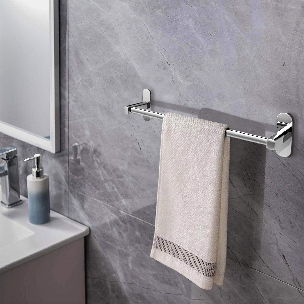Porte-Savon Autocollant Inox - Lot De 2, Support Mural Sans Perçage Pour Salle De Bain, Douche Ou Cuisine