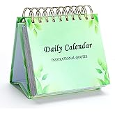 Daily Inspirational Quote Calendar Desktop 2026 Motivational Calendar for Women Desk Daily Flip Calendar with Inspirational Quotes, Cute Desk Accessories Office Decor Positive Inspirational Gifts