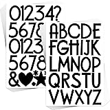 600Pcs Letter Stickers 20Sheets Alphabet Stickers