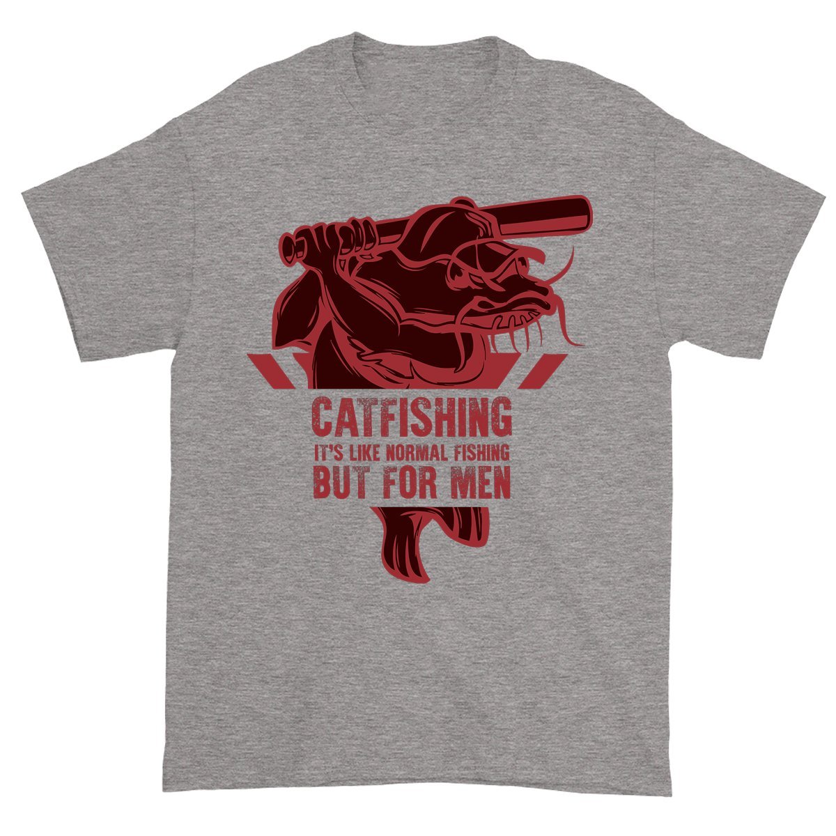 Catfishing Is For Fishing Lover Go Fishing T Shirt 1784 Jznovelty