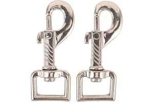 NESTINGHO Swivel Halter Clips 3/4 Inch 2Pcs Heavy Duty Horse Tack Trigger Snap Hooks for Stable and Paddock