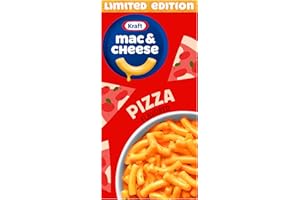 KRAFT MAC & CHEESE Kraft Pizza Flavored Mac & Cheese Macaroni and Cheese Dinner, 7.25 oz Box