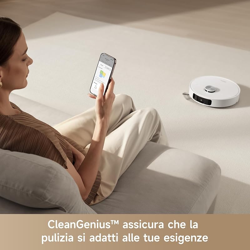L10s Ultra Gen 2 Robot Aspirapolvere, Aspirazione 10.000 Pa