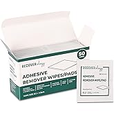 Adhesive Remover Wipes | Pack of 50 Individually Wrapped Sachets | Wipes for Skin that Remove Adhesive Residue from Medical T