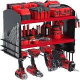 Bomclap Wall Mounted Heavy Duty 4 Slot Power Impact Drill Tool Rack Screwdriver view 1