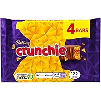 Amazon.com : Original Cadbury Crunchie Chocolate Bar Pack, Candy ...