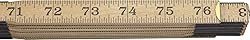 Hultafors Tools 100504U Folding Ruler 78 In