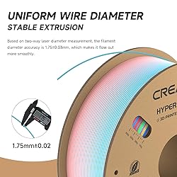 Official Creality Hyper PLA Filament Rainbow
