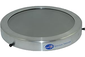 Spectrum Telescope (ST950G1) GLASS Solar Filter Fits: Your O.D. Measurement: 9 1/8” (232mm) to 9 3/8” (238mm) Celestron: C8 / Newt.; Newstar 8” Dobsonians; Orion: SkyQuest XT8, Atlas 8, SkyView Pro 8,