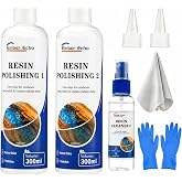 Epoxy Resin Polishing Kit: Removes Micro Scratches, restores high-Gloss Shine for Tables, DIY &amp; pro Resin Projects.