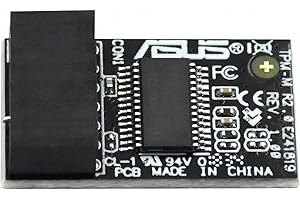 EAJONC TPM 2.0 Module Card for ASUS Motherboards (14-1 Pin LPC Interface), Desktop PC System Upgrade Adapter, Support BitLock