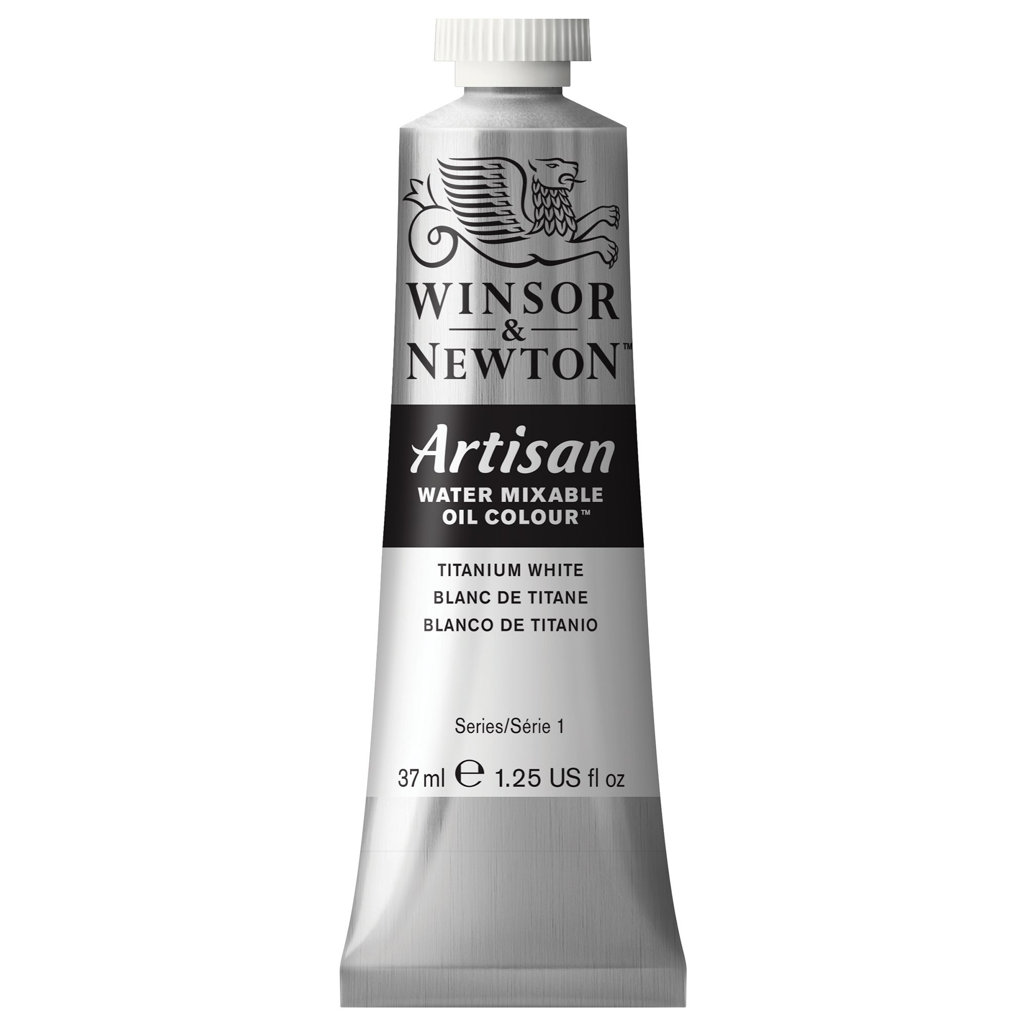 Winsor & Newton Artisan 37 ml Water Mixable Oil Colour Tube - Titanium White