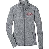 Pro Outfits Custom Embroidered Women's Digi Stripe Fleece Full Zip Jacket for Nurses, Medical Workers
