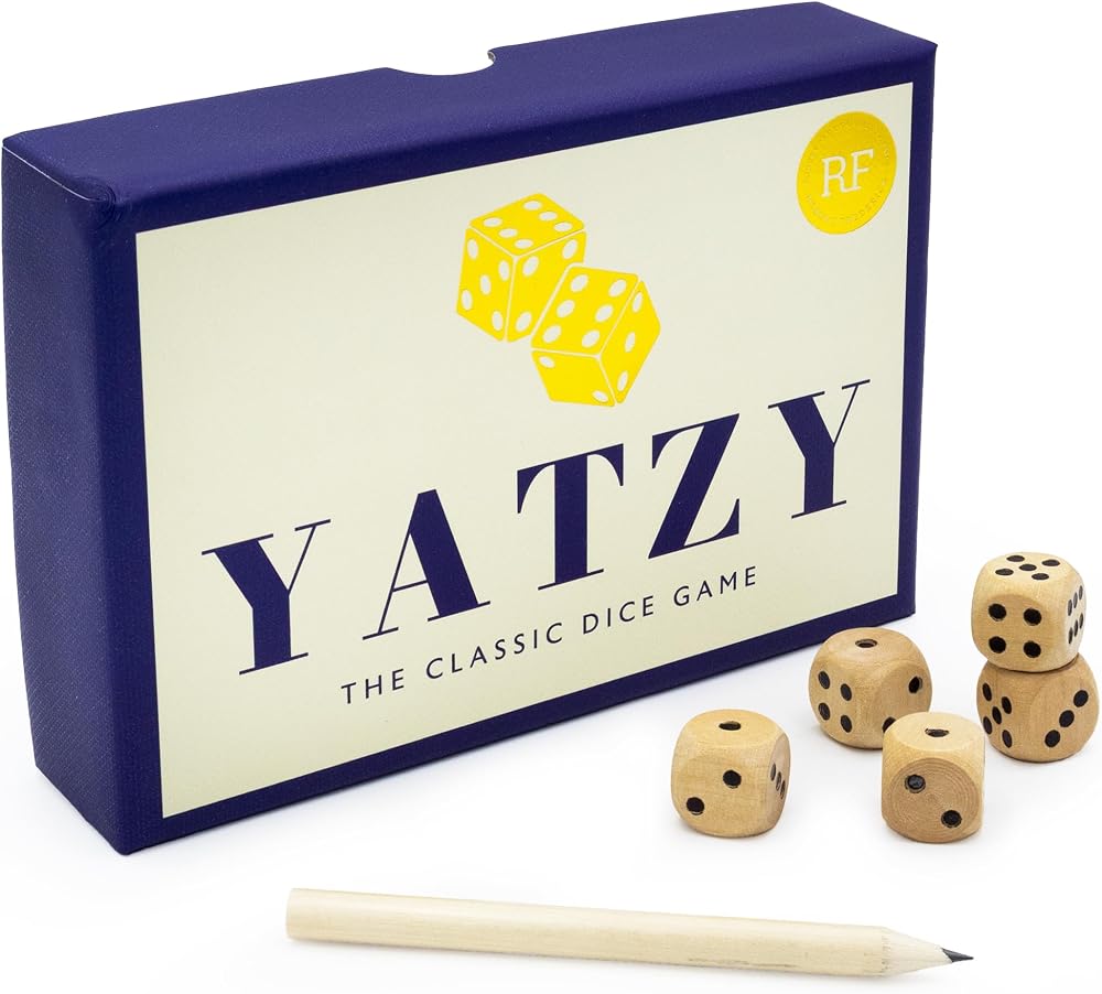 Robert Frederick Yatzy Classic Dice Game in Premium Gift Box