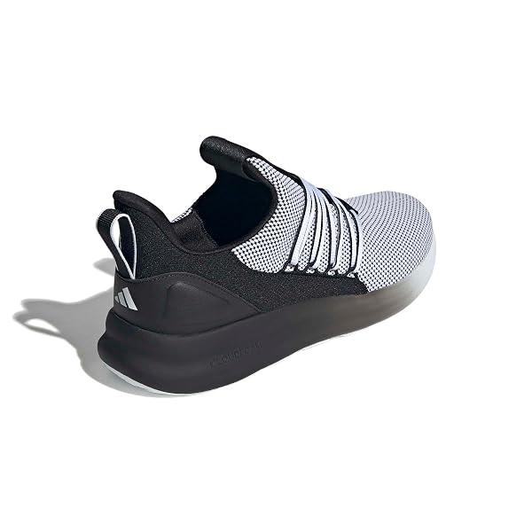 ADIDAS MEN’S LITE RACER ADAPT 7.0, WHITE/BLACK/WHITE, 10