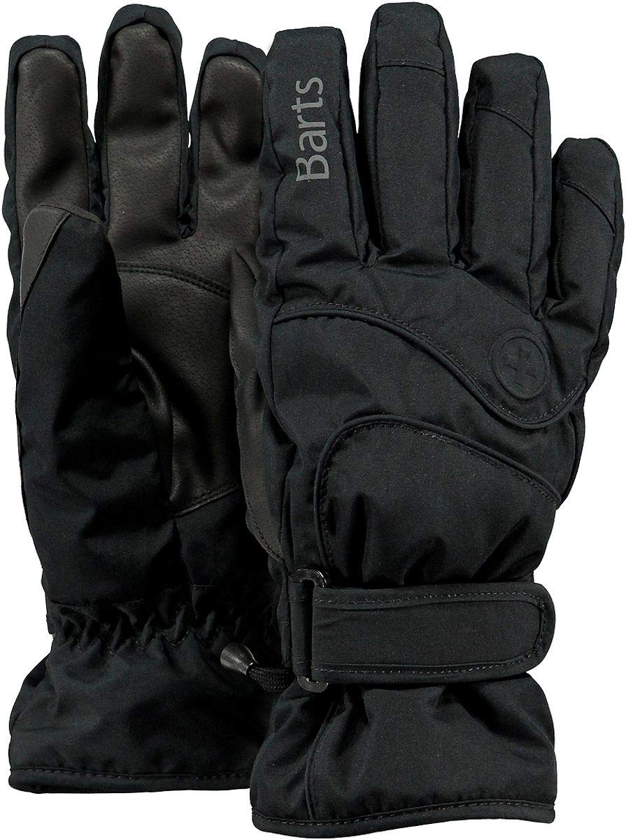 Barts Basic Ski Gloves Women/Men - winter with lining, Hook-and-loop closure Autumn-Winter - 9 HS black
