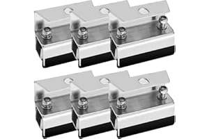 Anxingo 6 PCS Roof Rack Mount Kits, 304 Stainless Steel Van Roof Rack Brackets Replacement for Ram Promaster, Peugeot Boxer, 