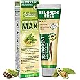 BENTODENT Fluoride Free Remineralizing Calcium Bentonite Clay Toothpaste - Cardamom Flavor Natural Toothpaste, Mint-Free, 3.52 oz - Mineral Tooth Paste Ideal for Sensitive Teeth & Whitening