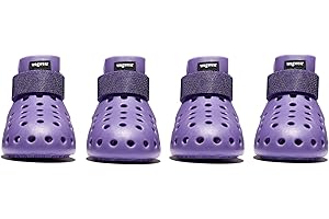 wagwear WagWellies® Mojave Dog Boots Purple S