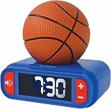 Lexibook Basketball Nightlight Alarm Clock RL800BA Blue Orange view 3