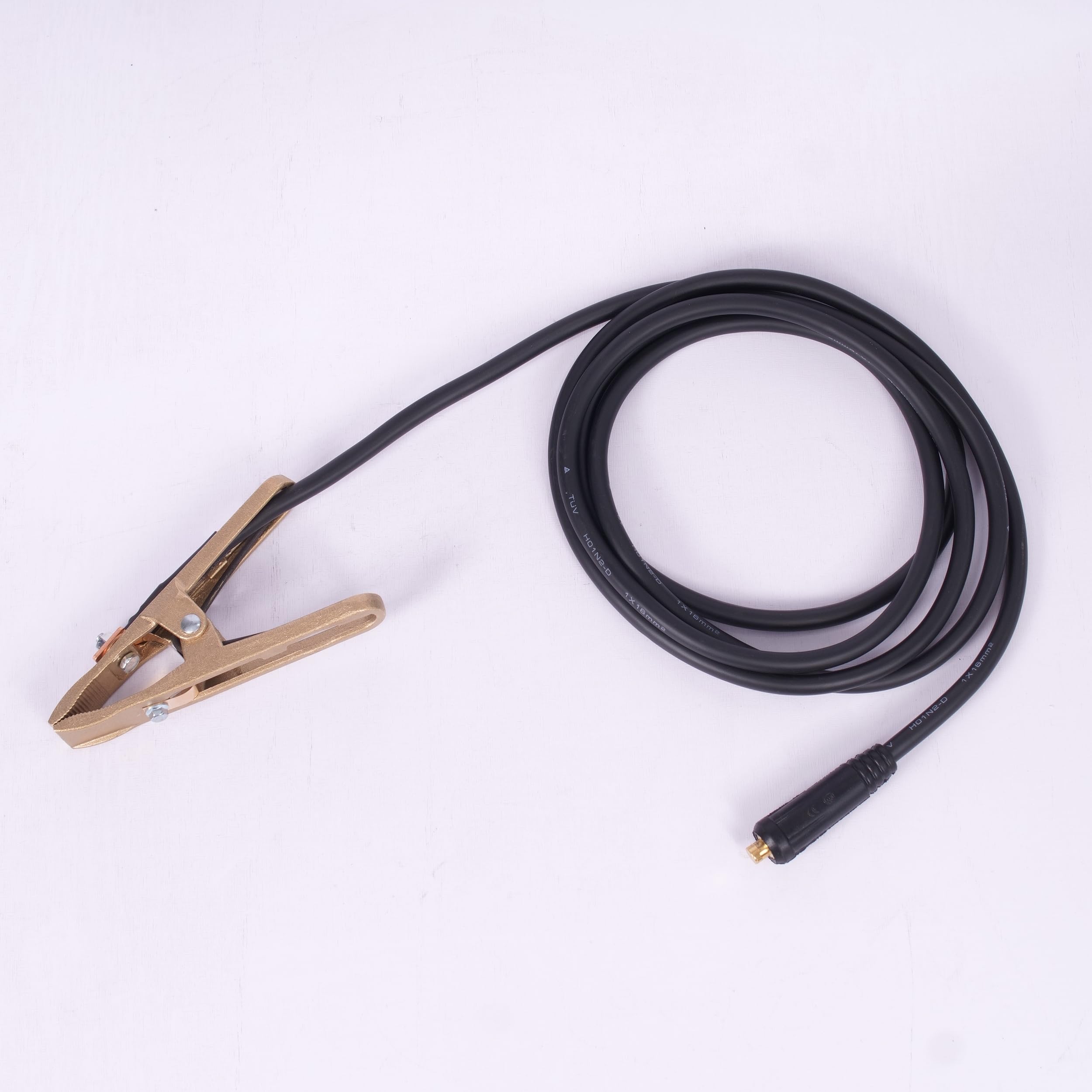 ROJOO 300A Brass Welding clamp with 3 Meter Wire Copper Cable Assembled for ARC ZX7 MMA MIG MAG TIG Stick Welder Welding Tongs Soldering Pliers 3 m