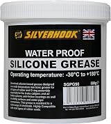 Silverhook Silicone Grease Tub 500g - General Lubricant Waterproof Non Toxic