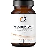 Designs for Health Inflammatone - Turmeric Supplements with Proteolytic Enzymes, Boswellia, Quercetin & Resveratrol (60 Capsu