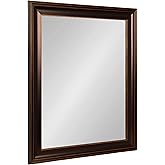 Kate and Laurel Galiano Traditional Framed Rectangle Bathroom Vanity Mirror