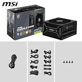 MSI MAG A1000GLS 1000W PSU PCIe 5.1 ATX 3.1 Gold 12V Native 2x6 view 7