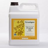 Gramiyaa Cold Pressed Peanut Oil | 150 Fl. Oz (4.43 L) | Chemical-free, Zero Trans-fat Cooking Oil | Unrefined | Kachi Ghani Groundnut oil for Cooking