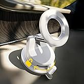 LISEN for Magsafe Car Mount, Cell Phone Holders for Your Car, Magnetic Car Accessories for Women Men Interior Jeep, Vacuum SuctionPro for Valentines Day Gifts Kits, for iPhone 17-12, Pearl White