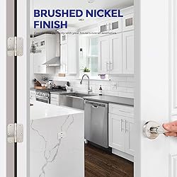Ravinte 30 Pack Satin Nickel Door Hinges 3.5"x