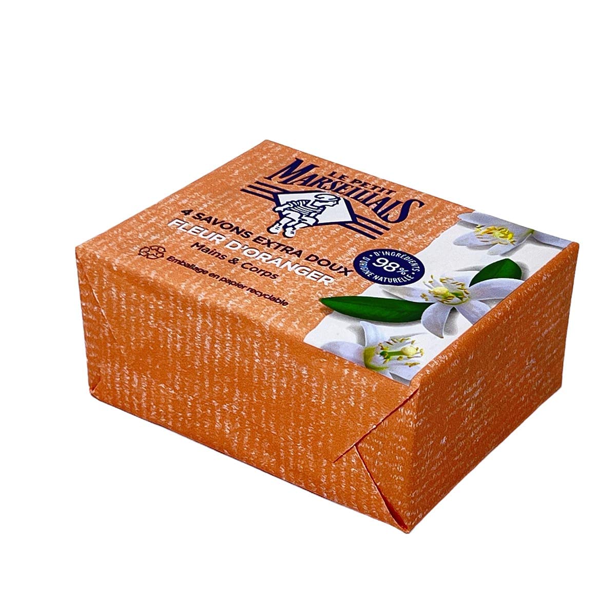 Le Petit Marseillais, Orange Blossom Extra Sweet Soaps 100g