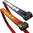 OPT7 Sidekick 60" Running Board Lights 2PCS LED Strips w/Amber Turn Signal, DRL, White Courtesy Light for Regular Super Cab Trucks Pickup SUV Trailer