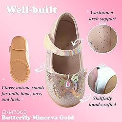 EIGHT KM Toddler Girls Dress Shoes – Girls Mary