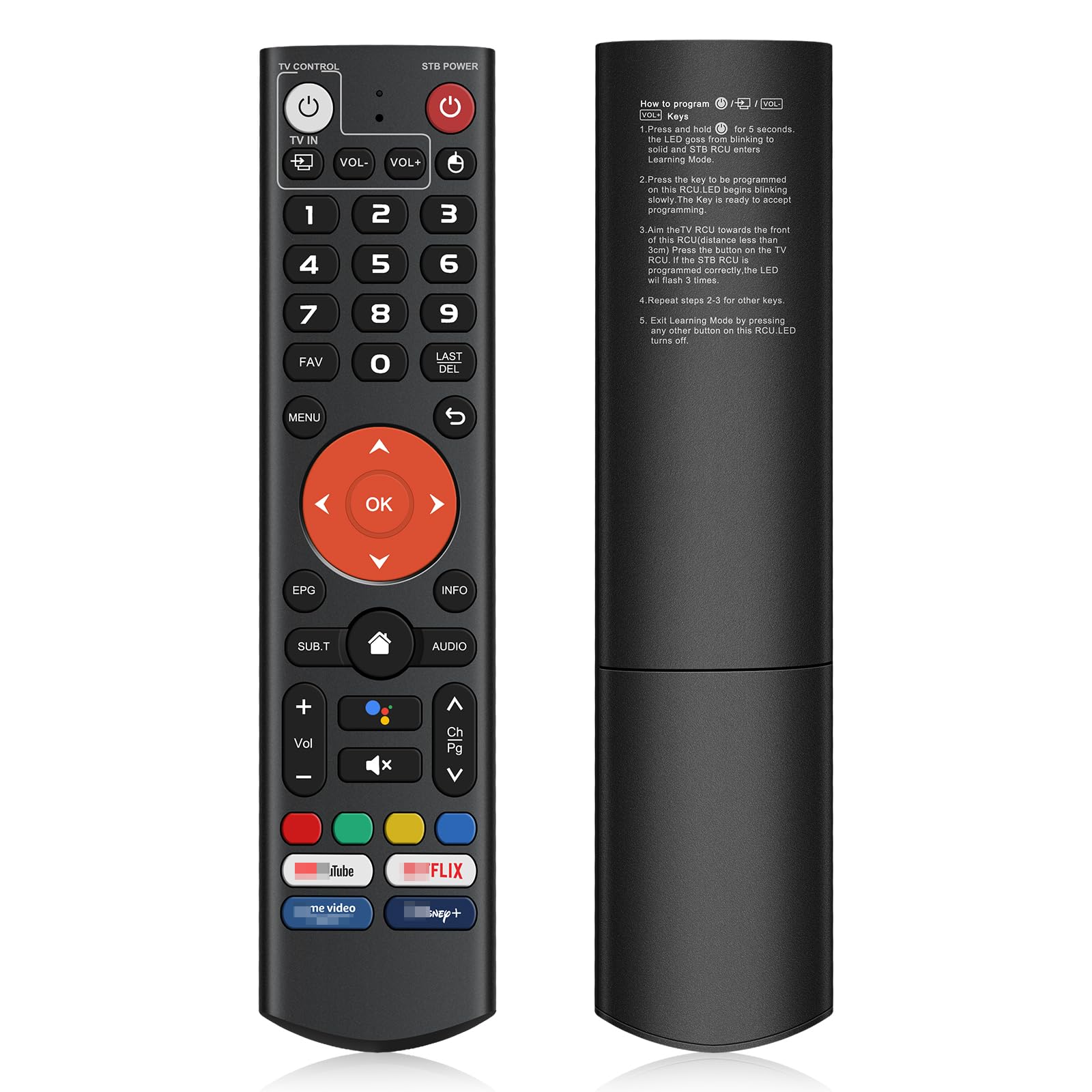 Photo 1 of V3 Plus/Pro Voice Remote Control Compatible for vSeeBox?Replacement Learning Bluetooth Remote Control