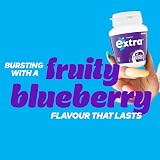 Extra Blueberry Sugarfree Gum Bottle 46 pc Brand New view 3
