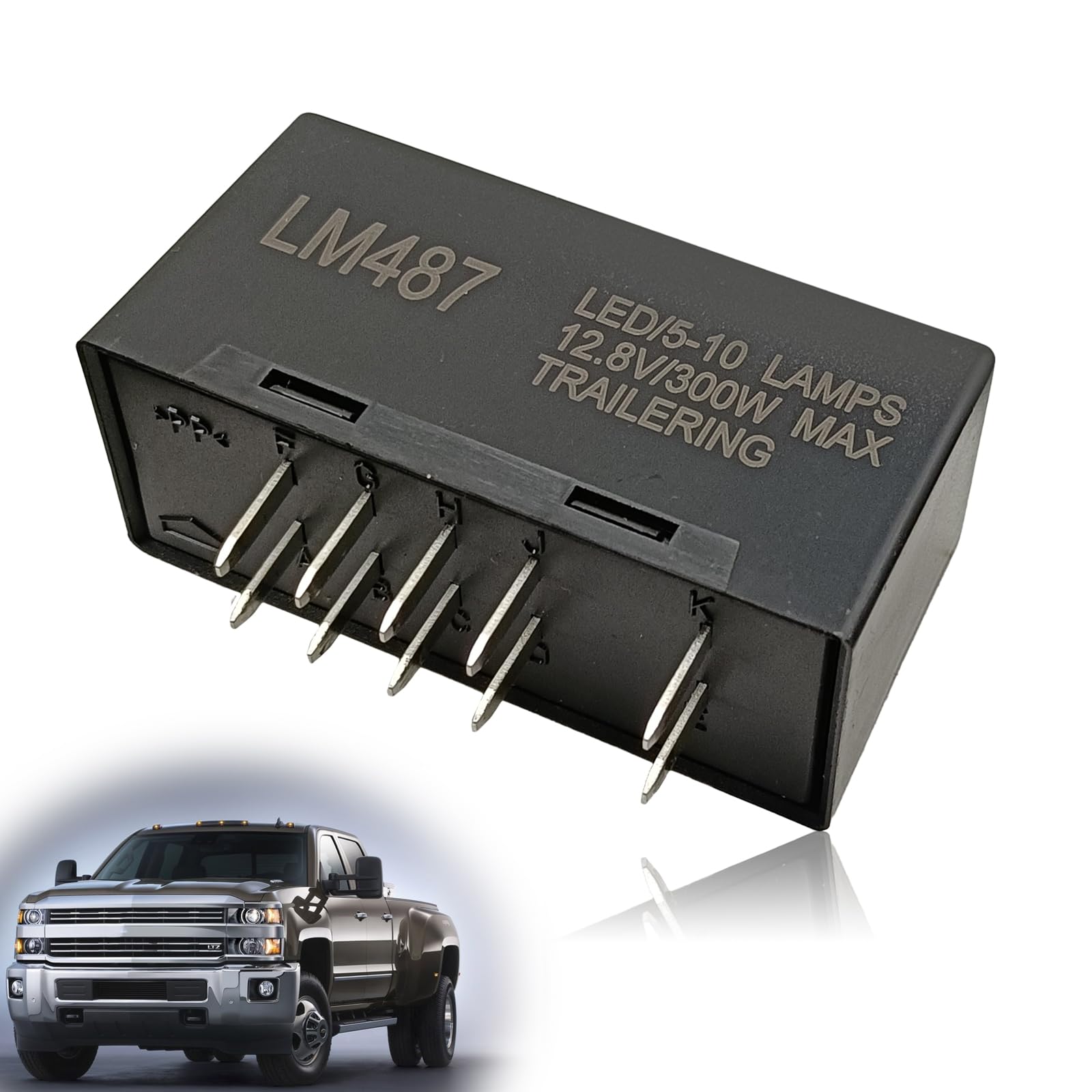 Pleoos 10-Pin 10383320 Hazard Warning & Turn Signal