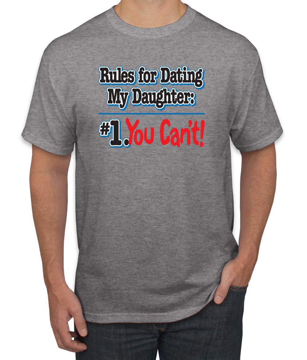  Rules For Dating My Daughter #1 You Can't! Funny Dad Father Gift | S Father's Day Graphic