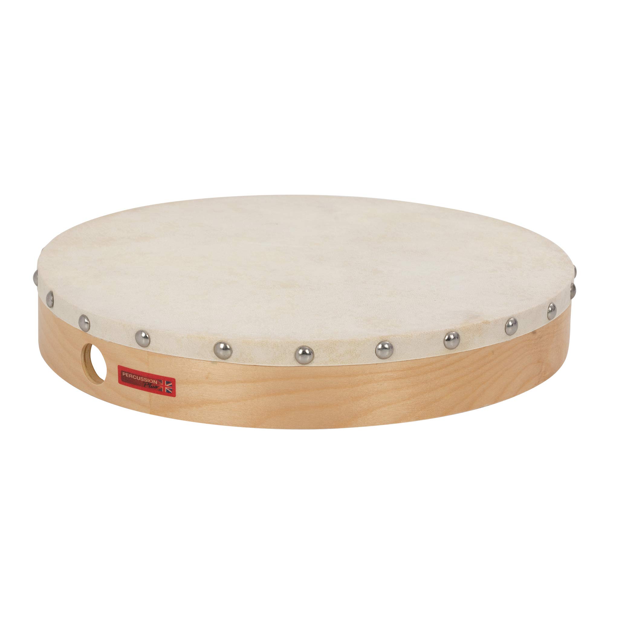Percussion Plus PP047 Wooden Frame Drum, Beige, 12-Inch