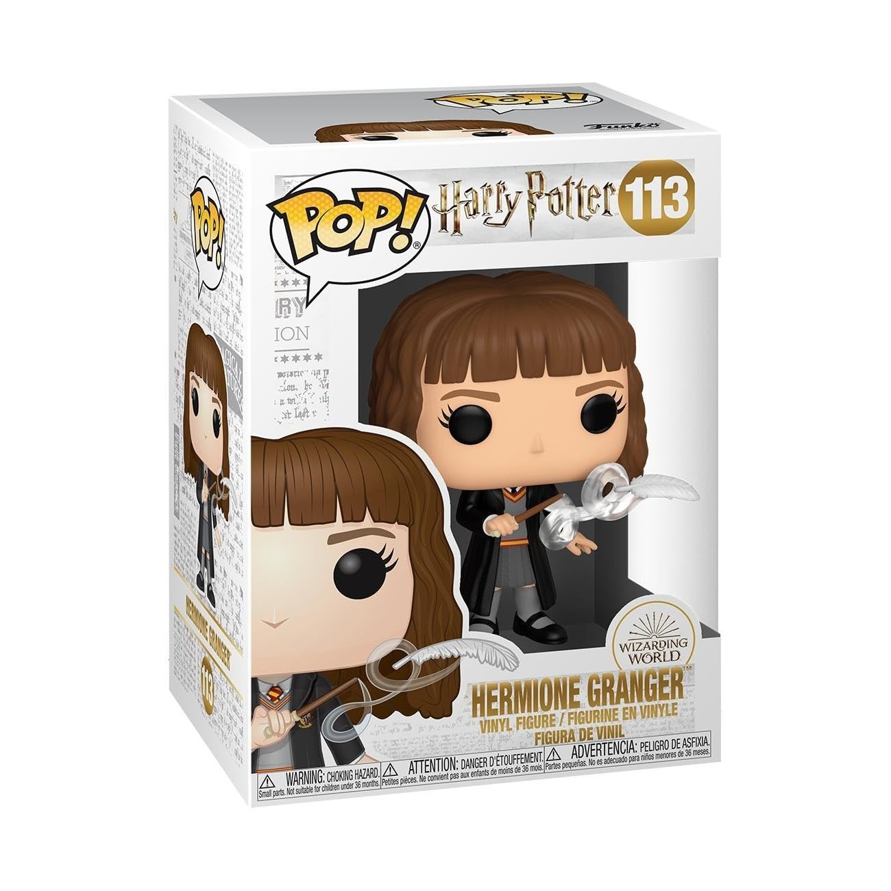 Funko POP! Harry Potter-Hermione Granger With Feather - Collectable Vinyl Figure - Gift Idea - Official Merchandise - Toys for Kids & Adults - Movies Fans - Model Figure for Collectors and Display