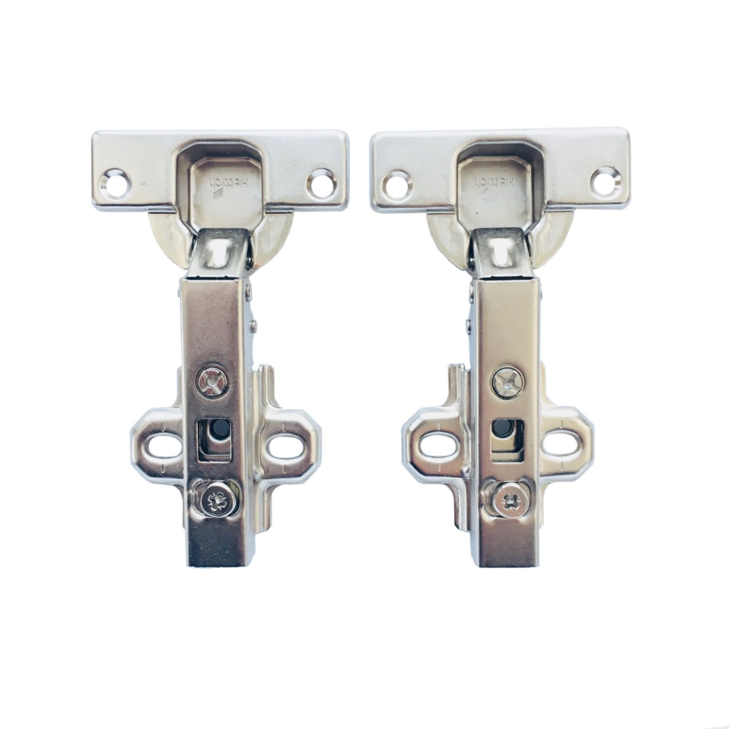 Hettich 110 Degree Standard Hinge Without Integrated Soft Close Mechanism for Kitchen Cabinet Cupboard Wardrobe Door Hinge Intermat 9943 Full Overlay Application Pack of 2