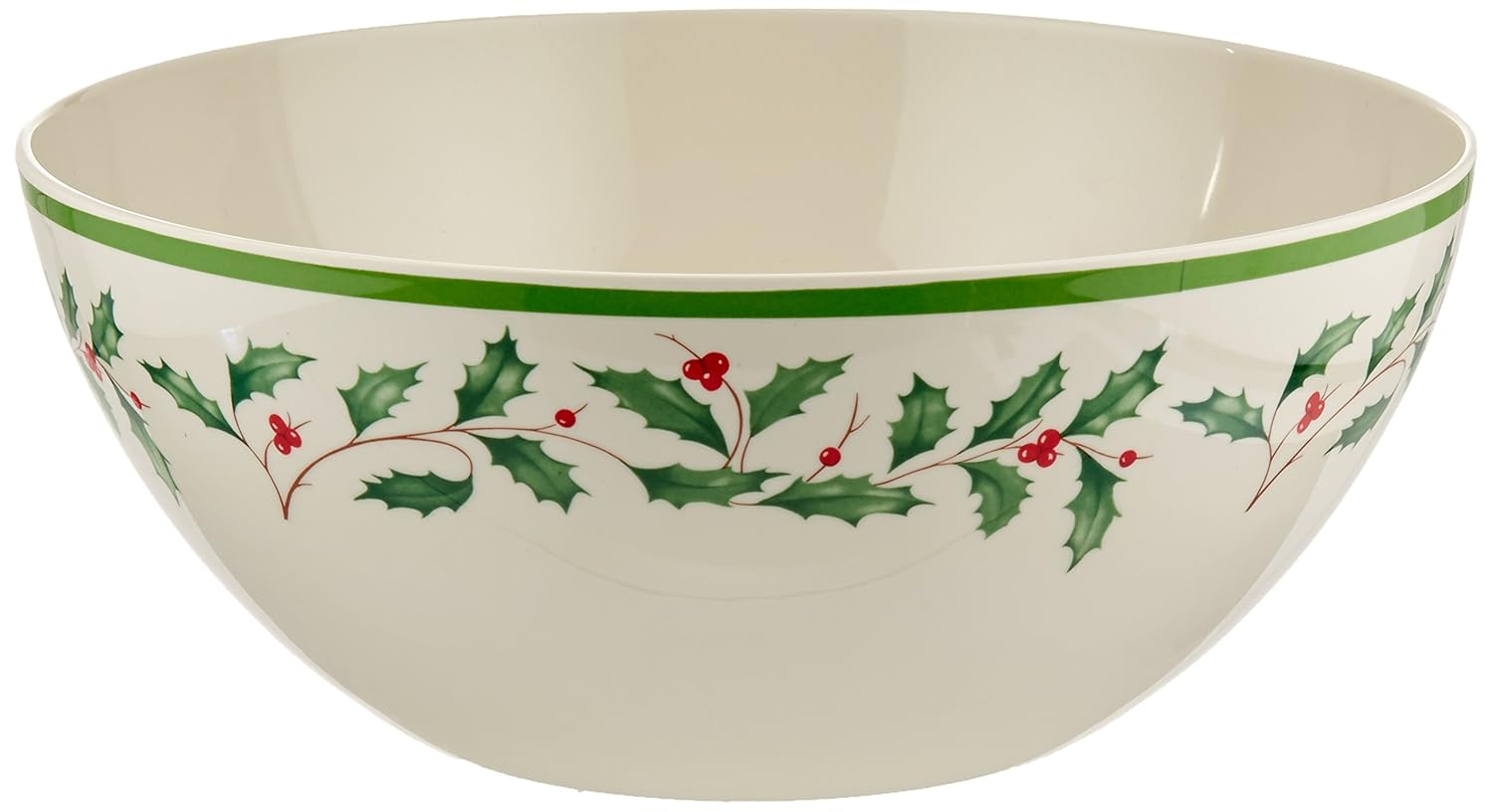 Lenox 870019 Holiday Melamine Serving Bowl